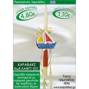 ΚΑΡΑΒΑΚΙ ΠΑΣΧΑΛΙΝΕΣ ΛΑΜΠΑΔΕΣ ΓΙΑ ΝΟΝΟ & ΔΩΡΟ ΟΙΚΟΝΟΜΙΚΕΣ ΛΑΜΠ-521